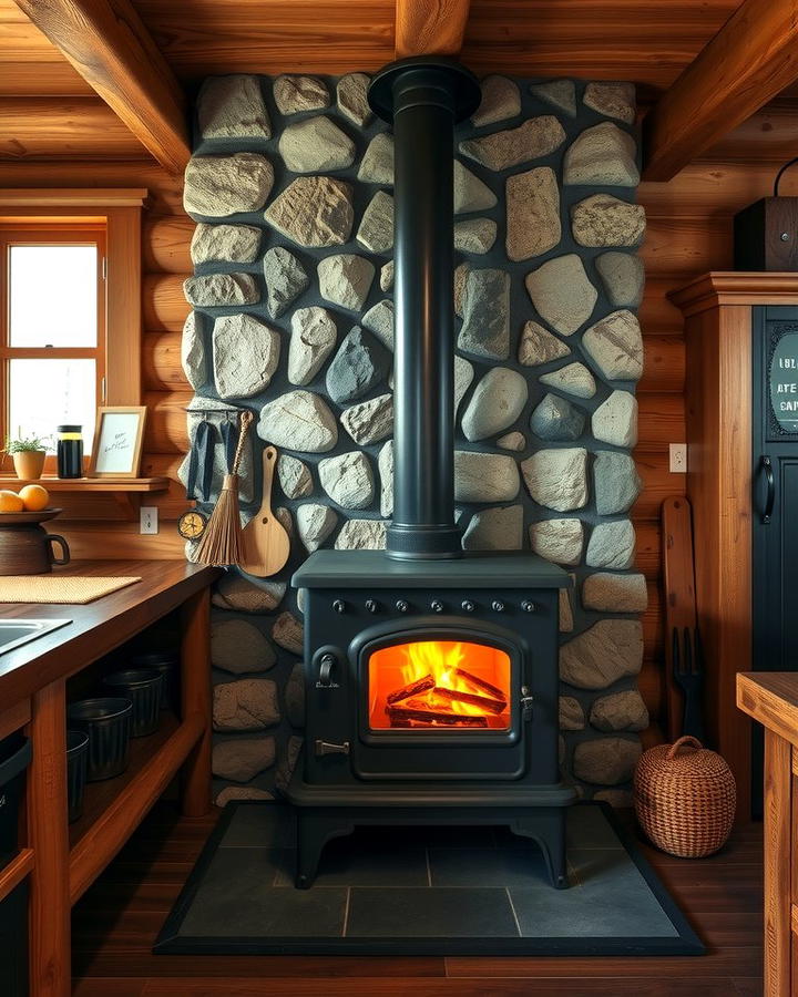 Wood Burning Stove for Authentic Charm