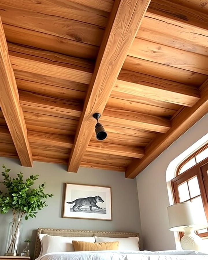 Wooden Beam Accents for Rustic Charm