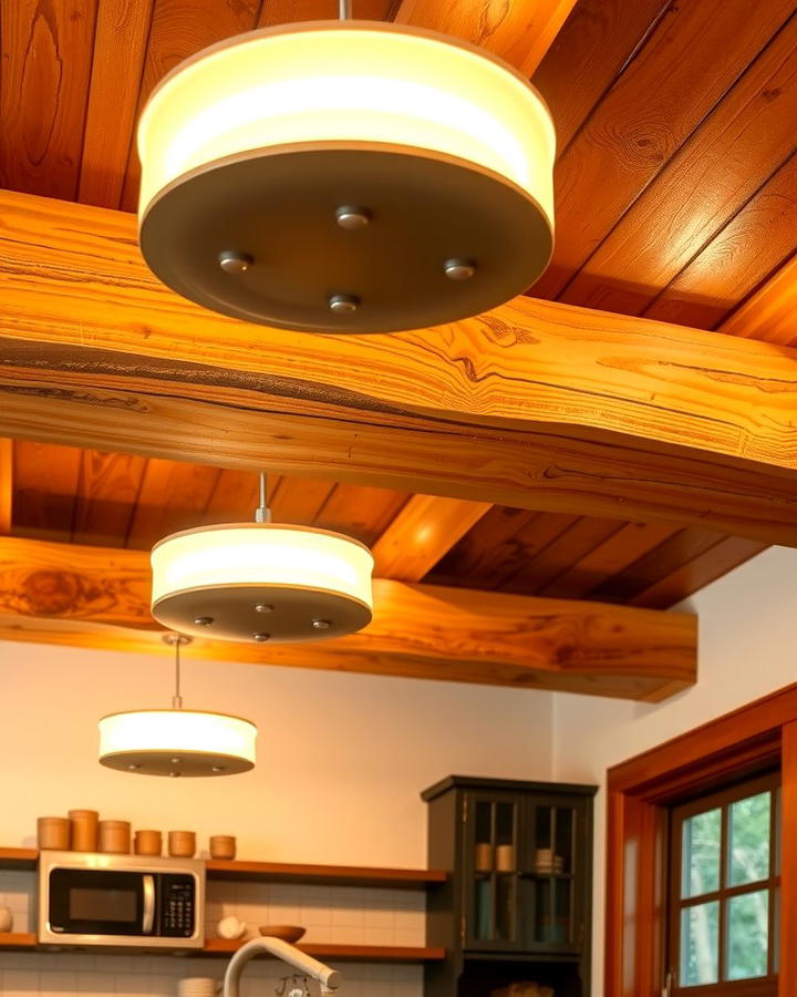 Wooden Beam Style Lighting