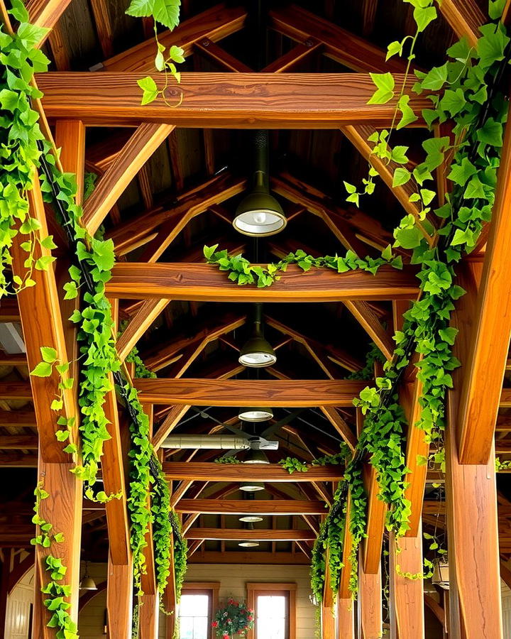 Wooden Beam and Vine Combos