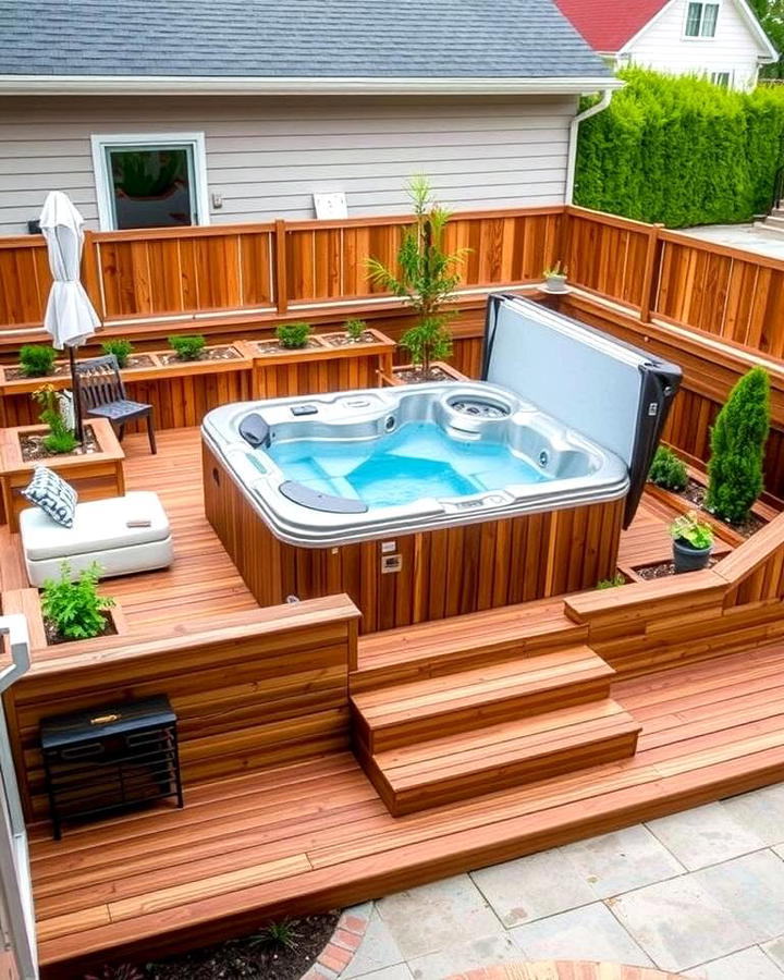 Wooden Deck Integration