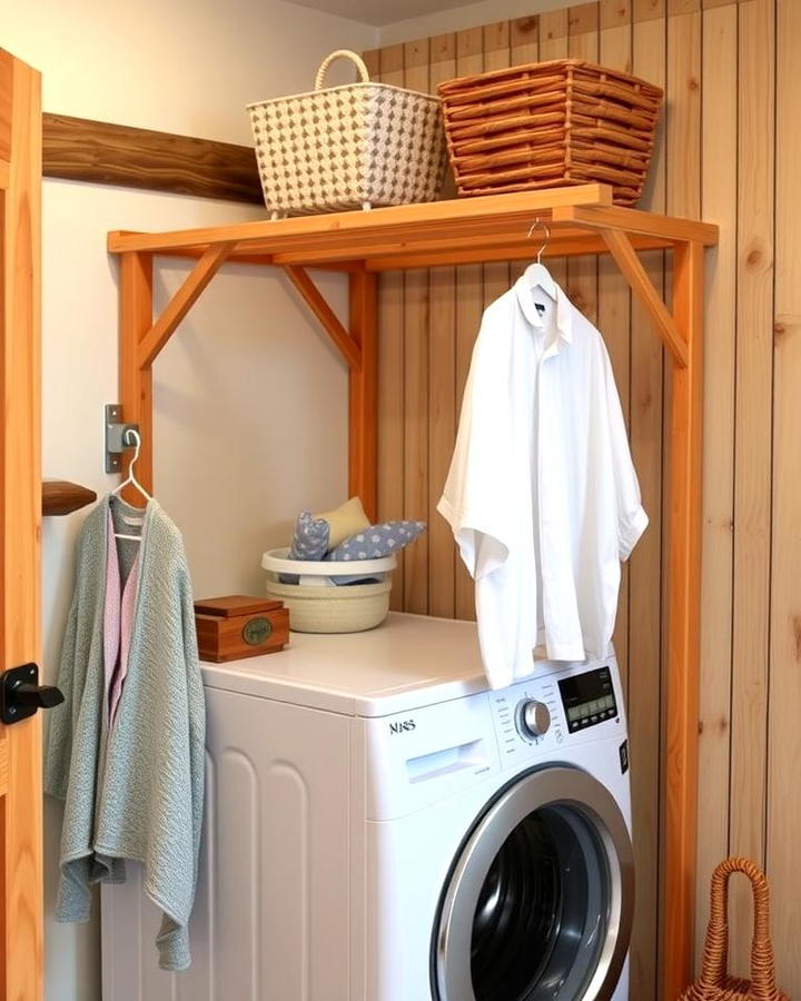 Wooden Drying Rack