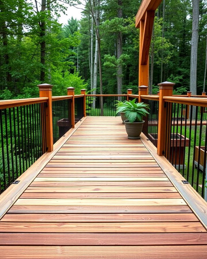 Wooden Elevated Walkway