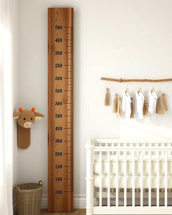 Wooden Growth Chart