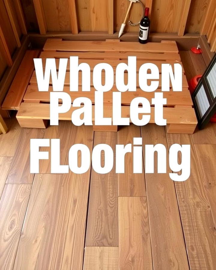 Wooden Pallet Flooring