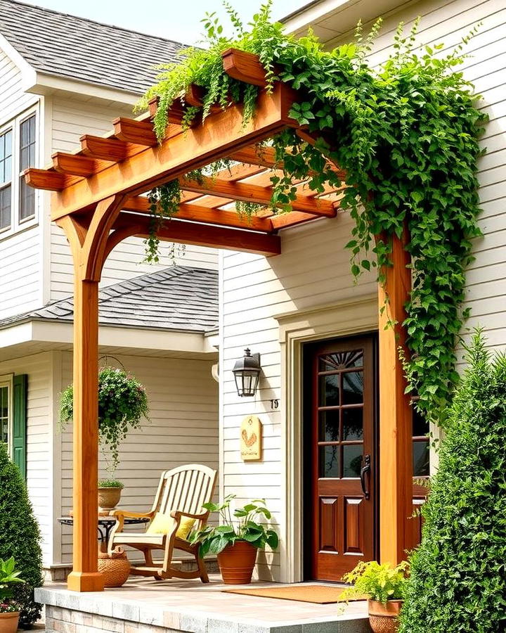 Wooden Pergola Awnings