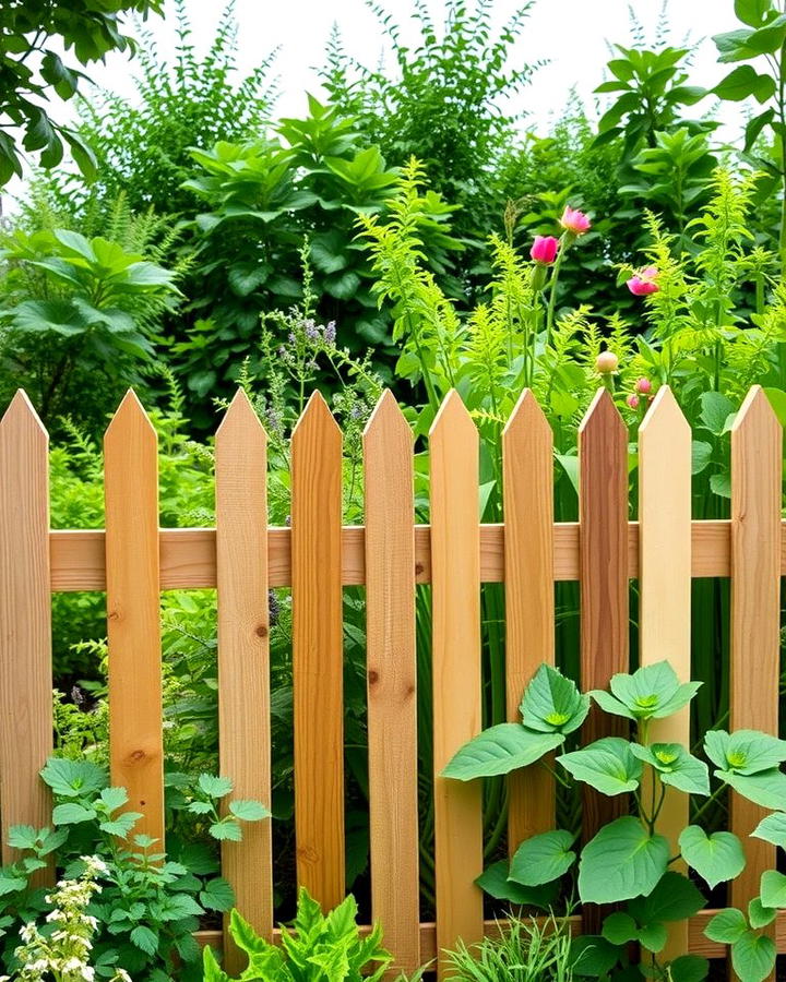 Wooden Picket Fence Charm