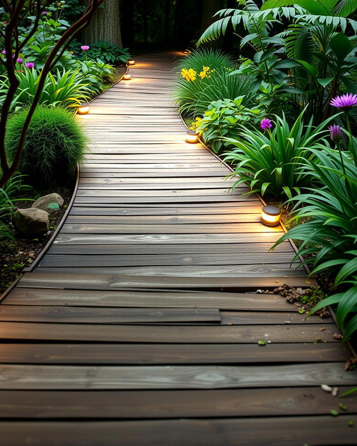 Wooden Plank Pathways