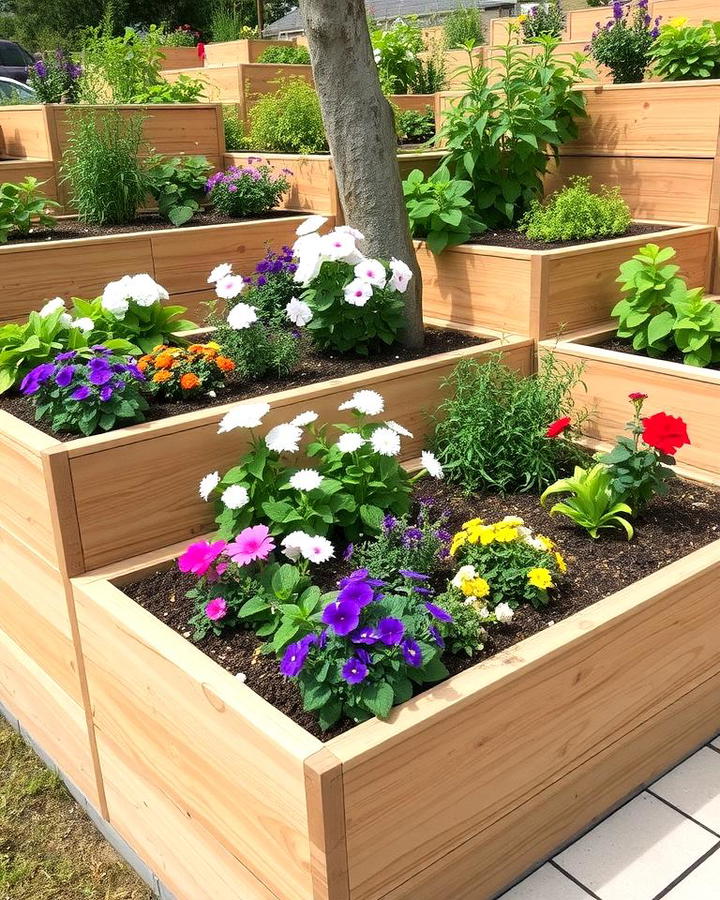 Wooden Planters for a Natural Look