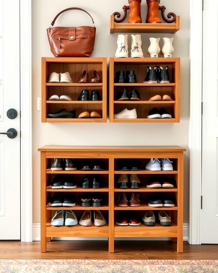 Wooden Shoe Racks