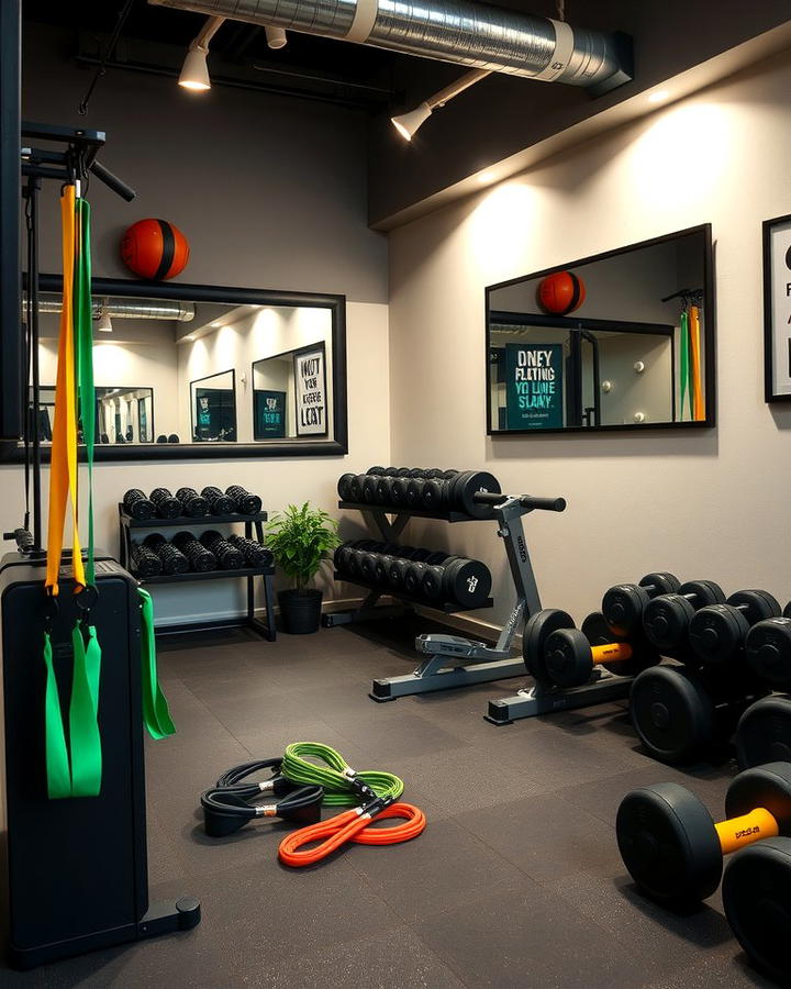 Workout and Fitness Area