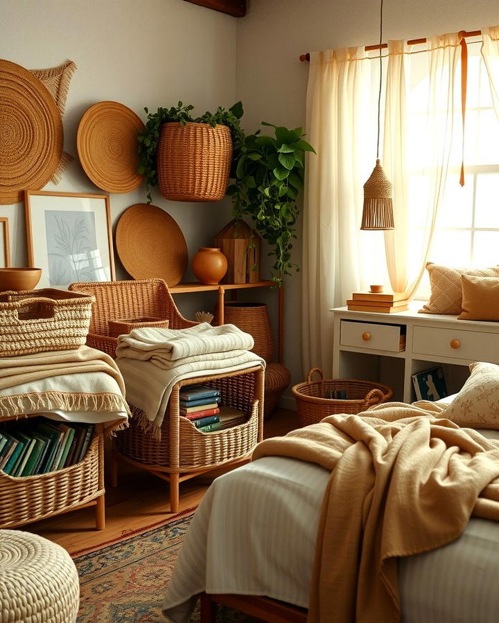 Woven Baskets for Storage