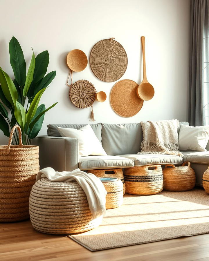 Woven Baskets for Storage