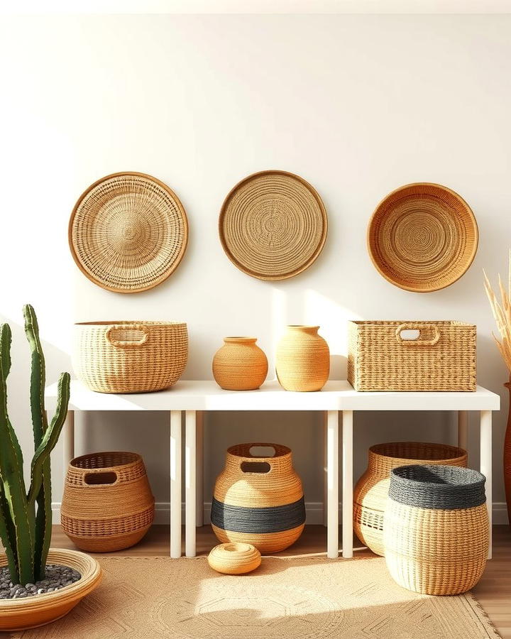 Woven Baskets for Storage