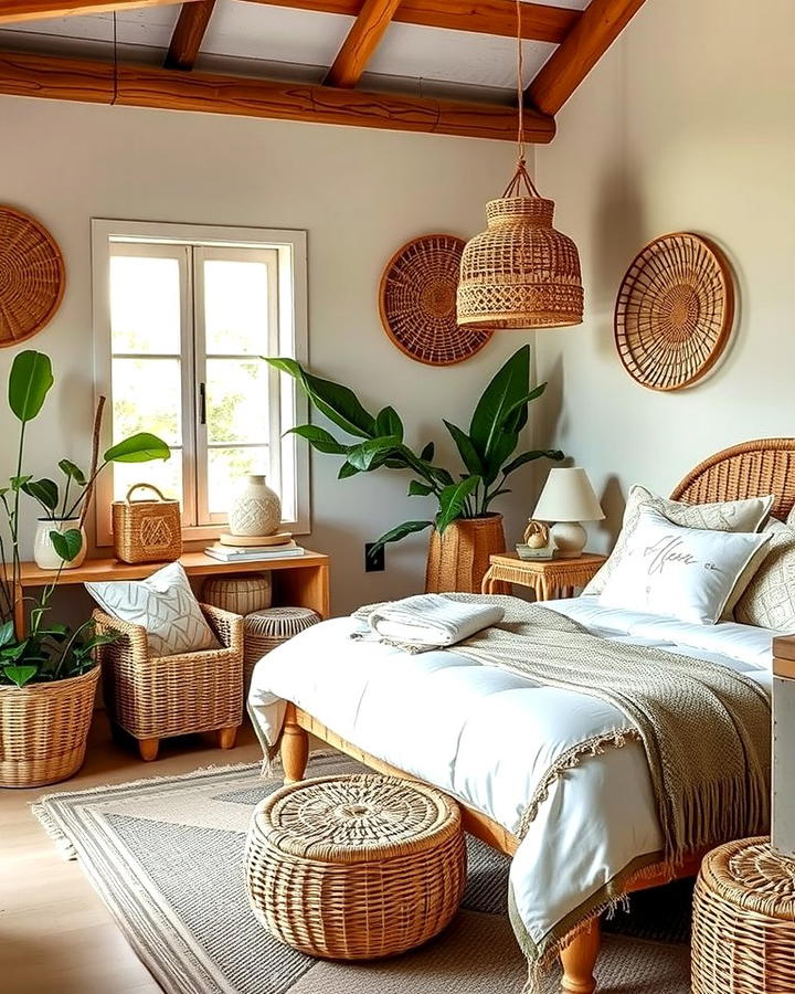 Woven Rattan Accents