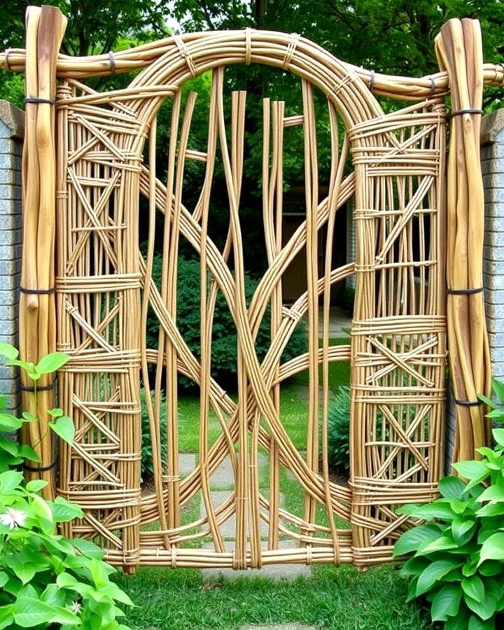 Woven Willow Gate