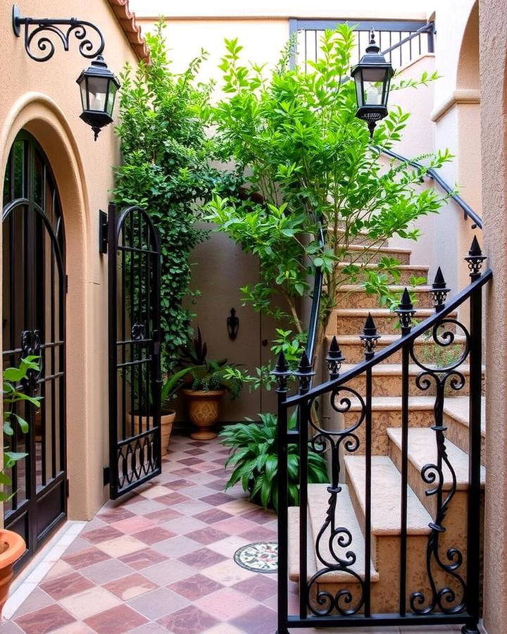 Wrought Iron Accents