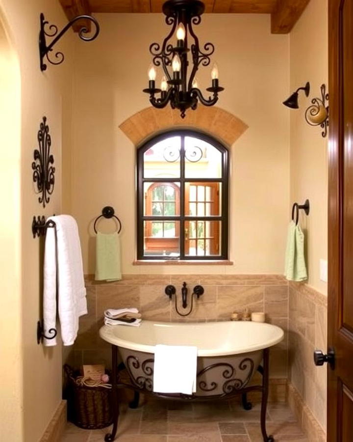 Wrought Iron Accents