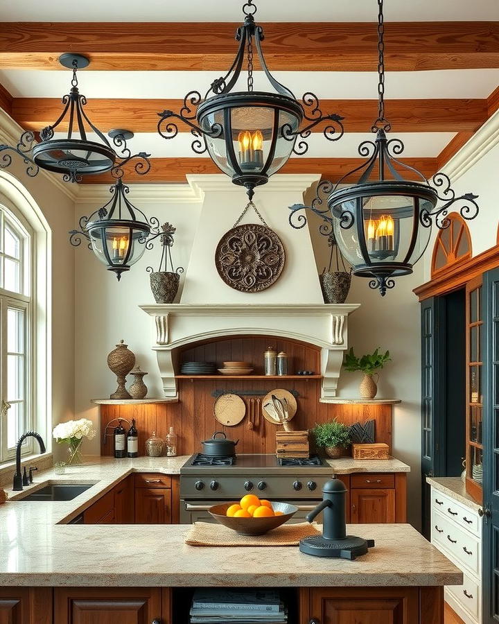 Wrought Iron Accents