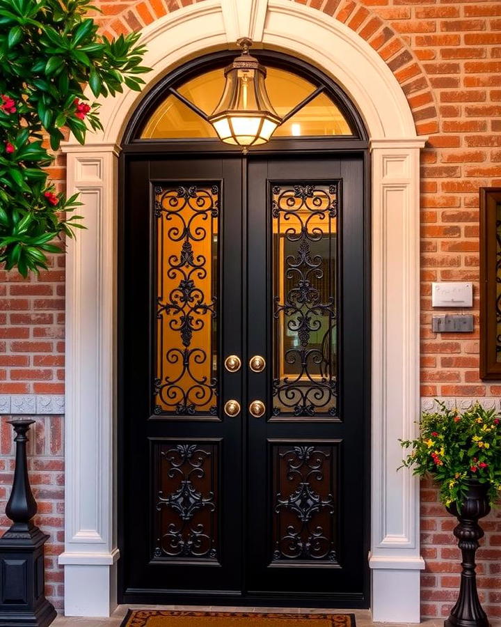 Wrought Iron Doors for a Statement