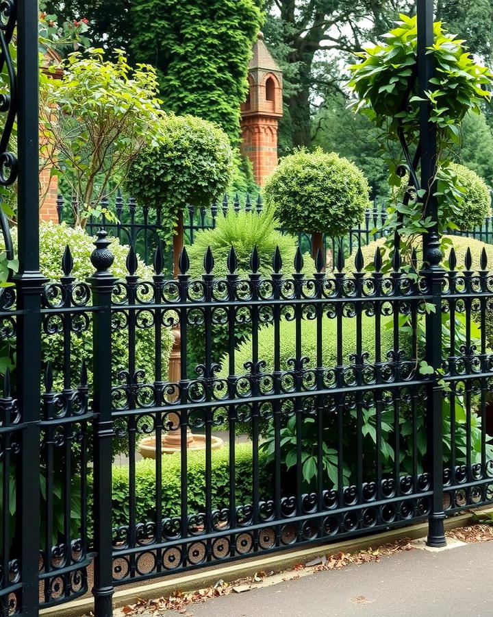 Wrought Iron Fencing for Boundaries