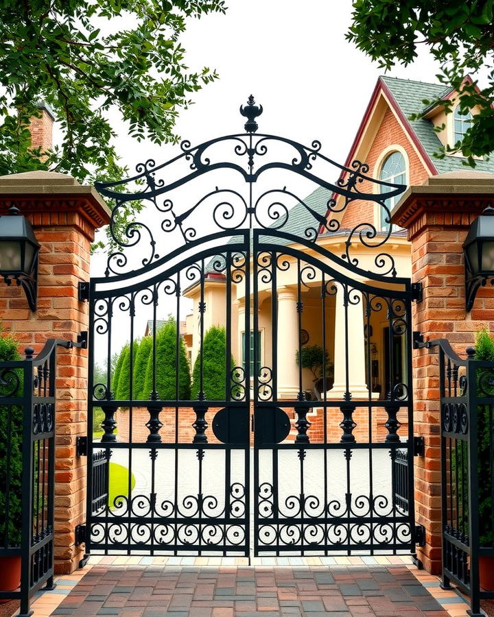 Wrought Iron Gate