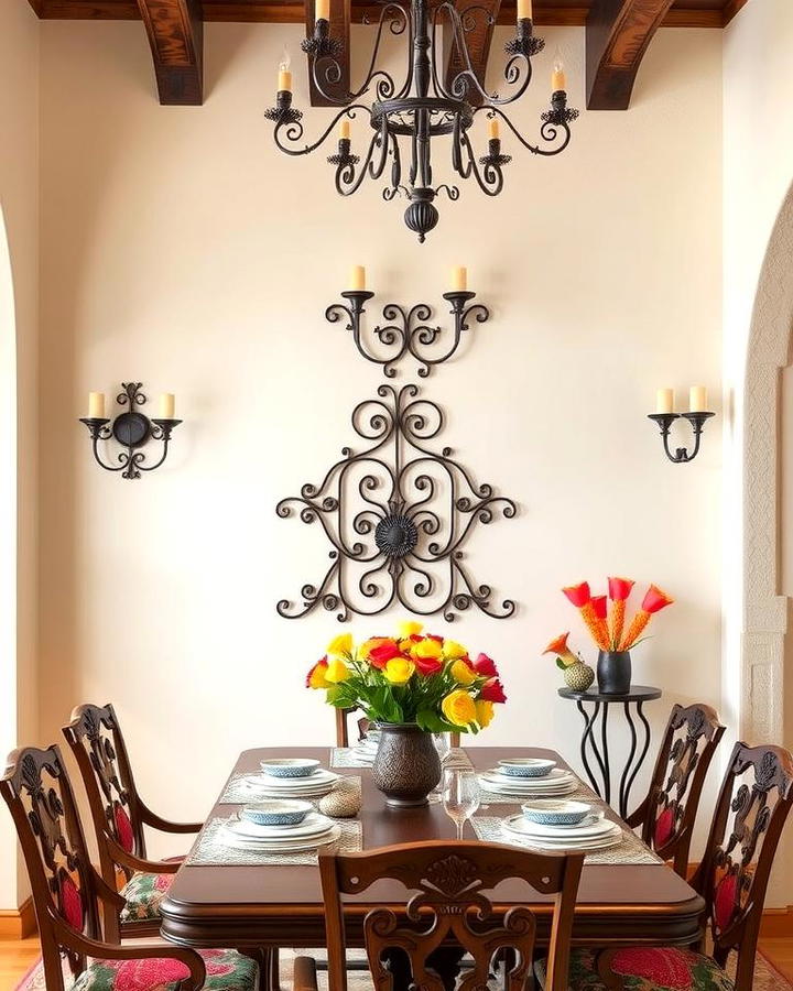 Wrought Iron Wall Decor