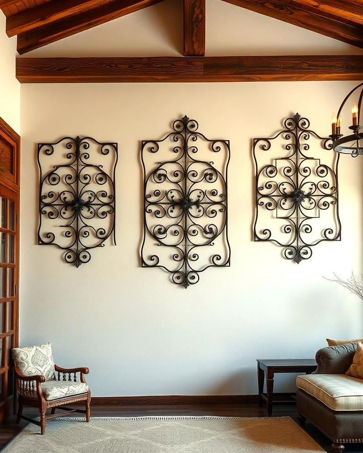 Wrought Iron Wall Grilles