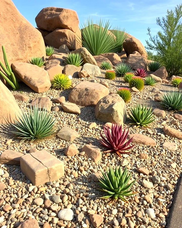 Xeriscape Rock Garden