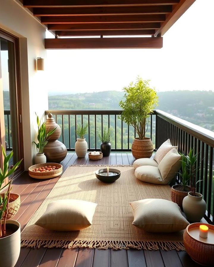 Zen Meditation Balcony