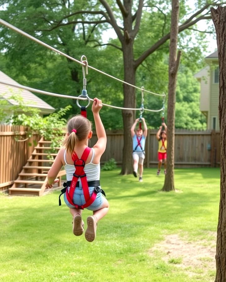 Zip Line Thrill