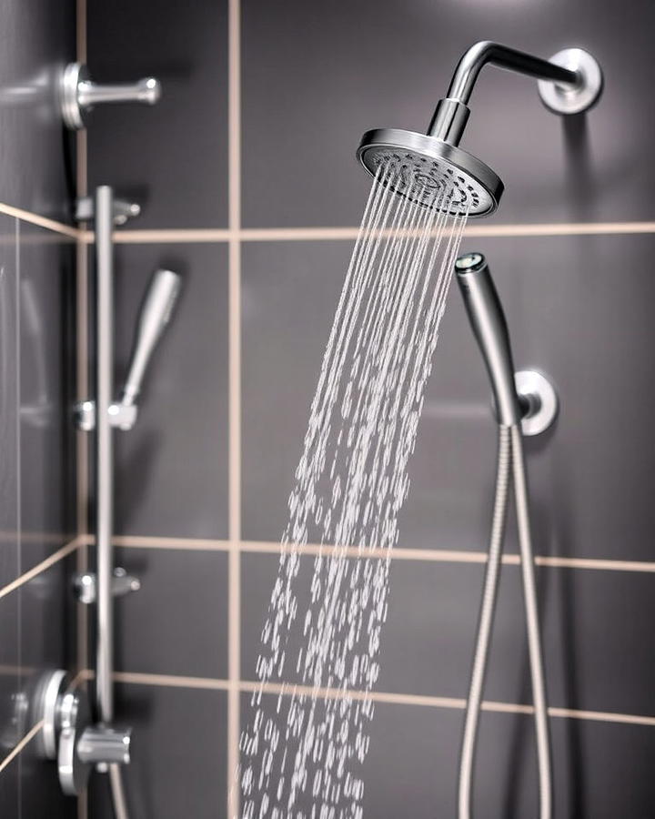 adjustable showerheads for flexibility