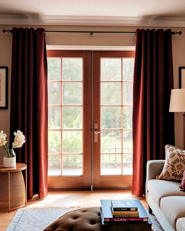 blackout curtains for privacy and comfort