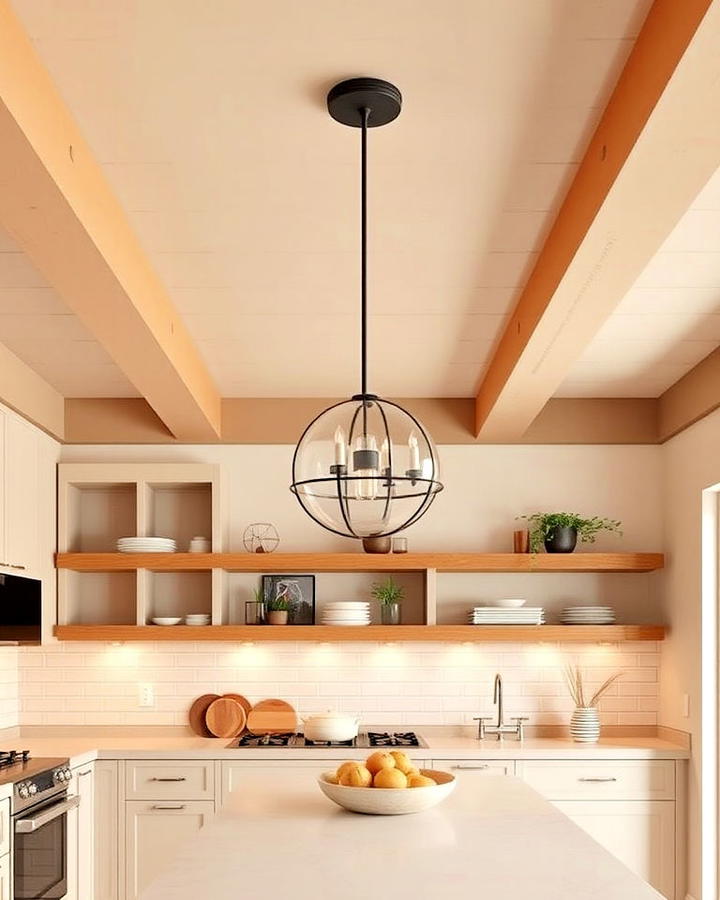 cashmere ceiling accents kitchen