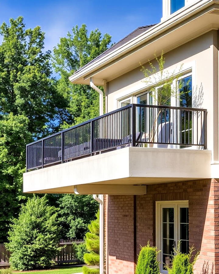 concrete cantilever balcony design