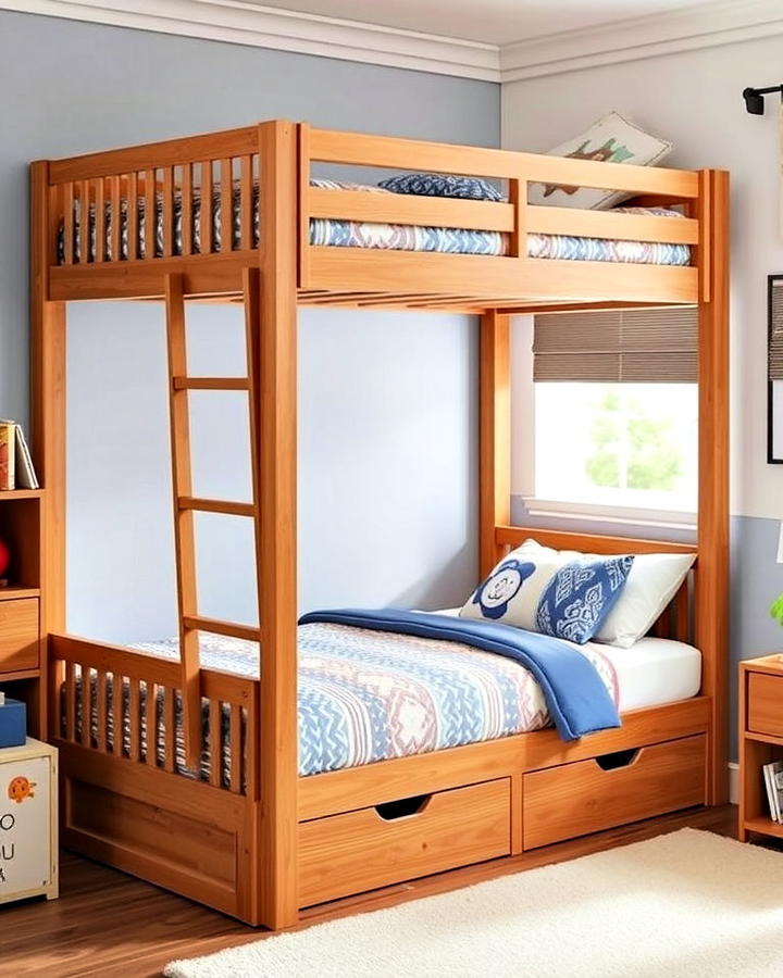 corner bunk beds for kids