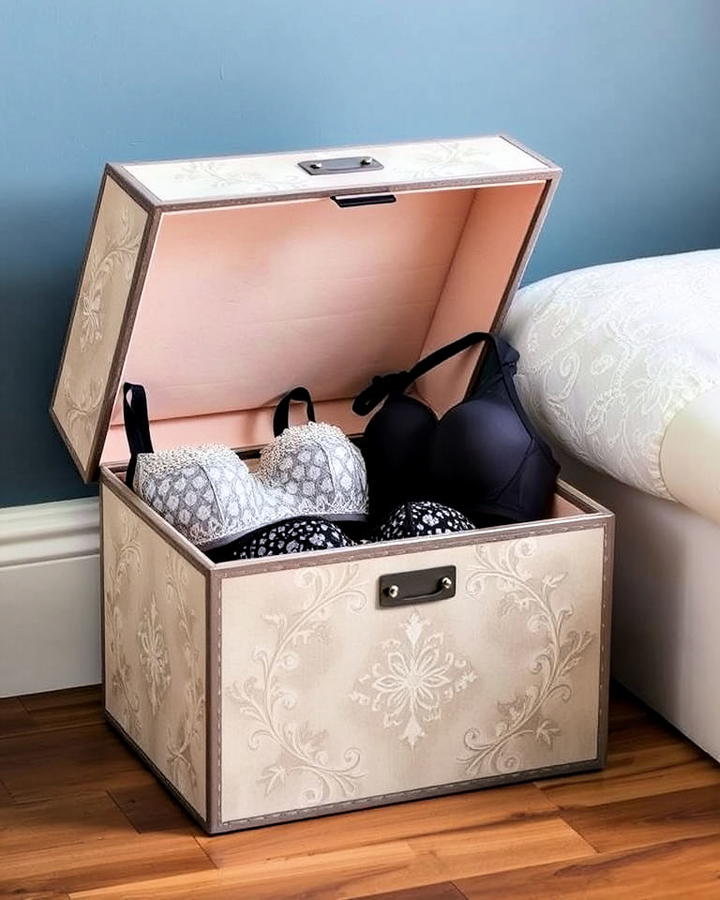 decorative hat boxes for bras