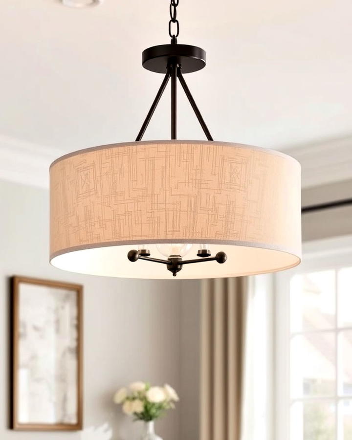 drum shade sophistication chandelier