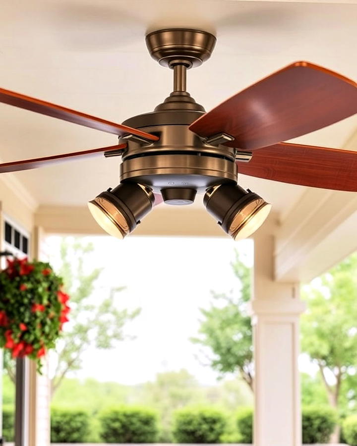 dual motor ceiling fan for unique style