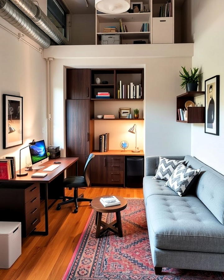 dual purpose loft office