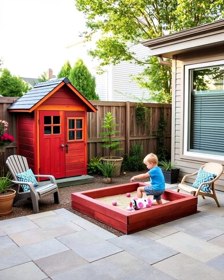 engaging kids’ play area