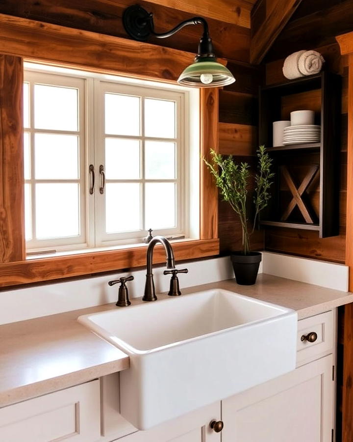 farmhouse bathroom sink