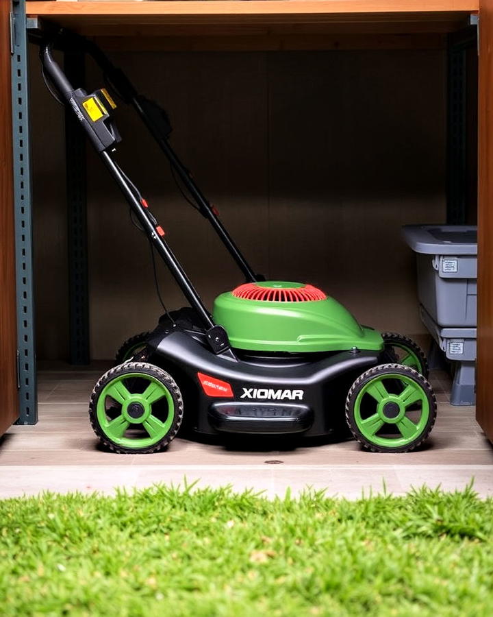 folding lawn mower designs