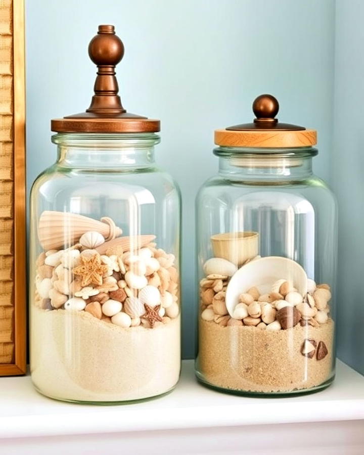 glass jar displays