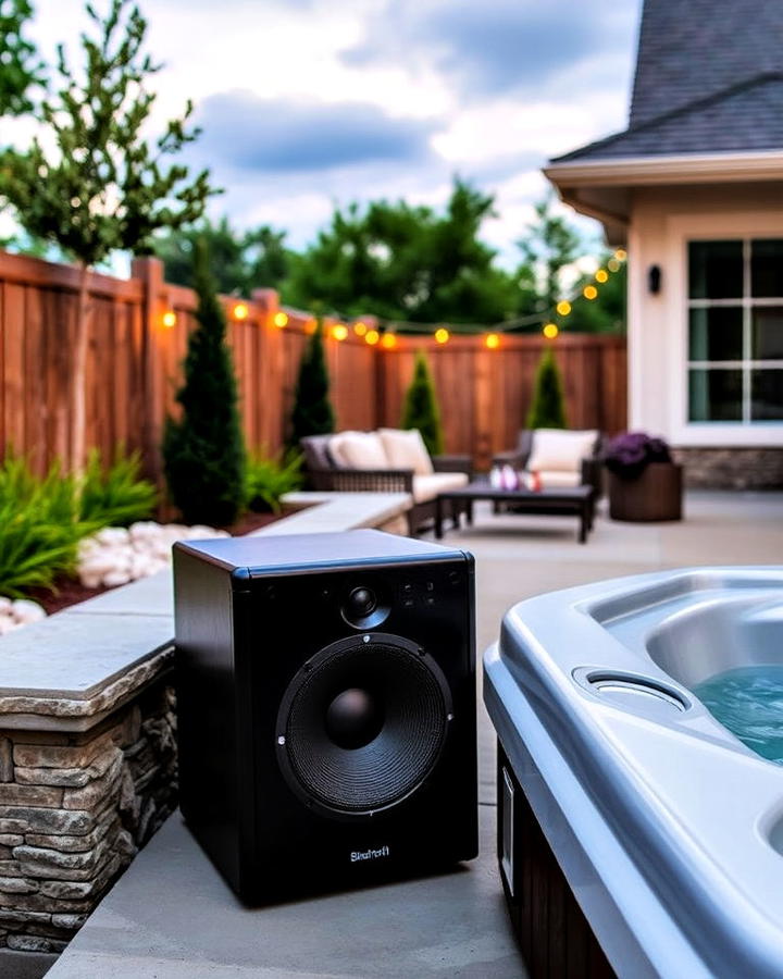 hot tub surround sound system