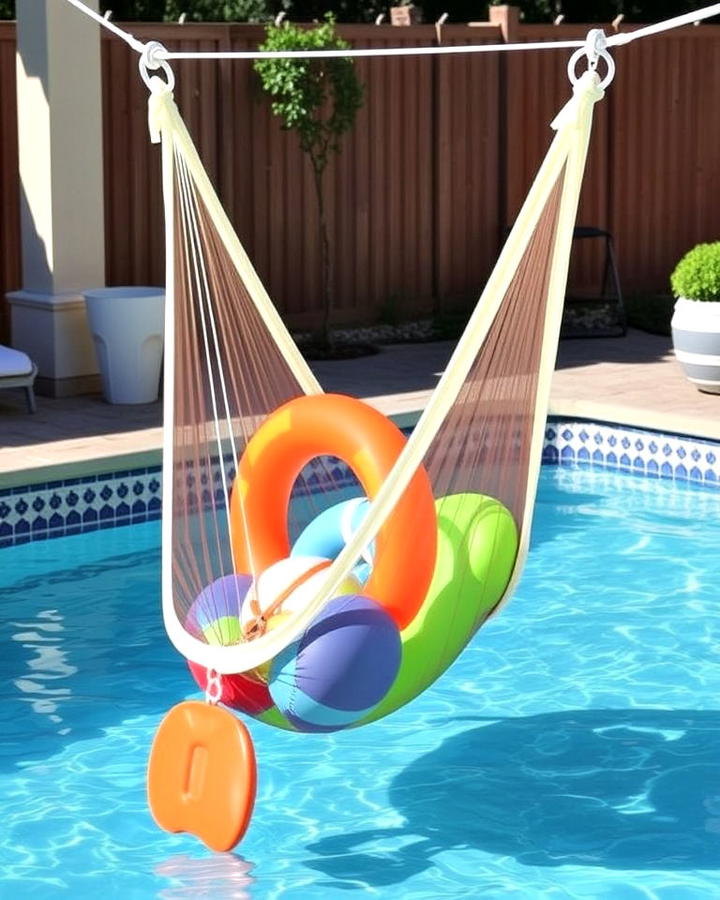 inflatable storage hammock