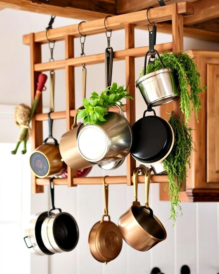 ladder pot hangers