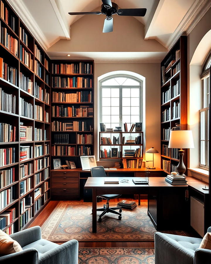 library loft office idea