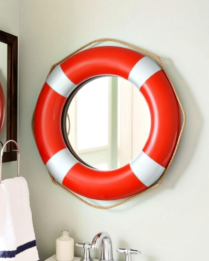 lifebuoy decor bathroom