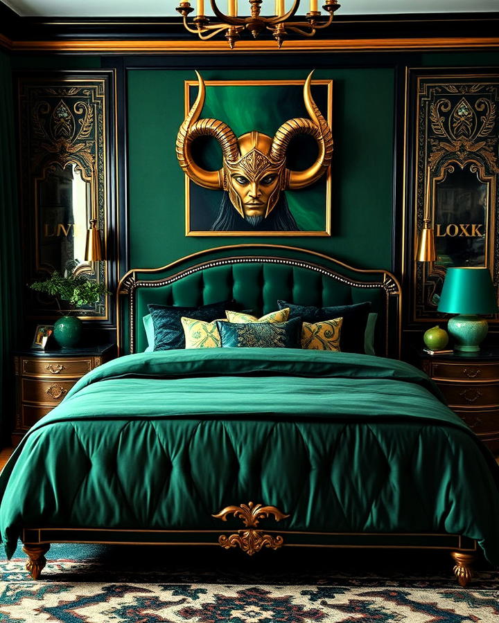 loki’s mischievous hideaway bedroom